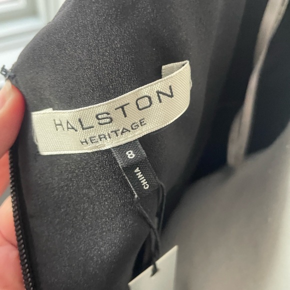 Halston Heritage Jumpsuit, 8, Black, NWT - Picture 6 of 8